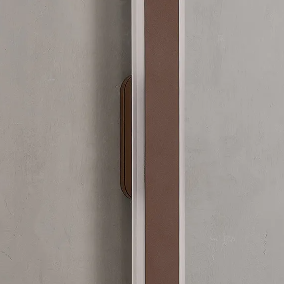 Kemberton 1200 28w LED Linear Rectangle Exterior Wall Light in Dark Brown