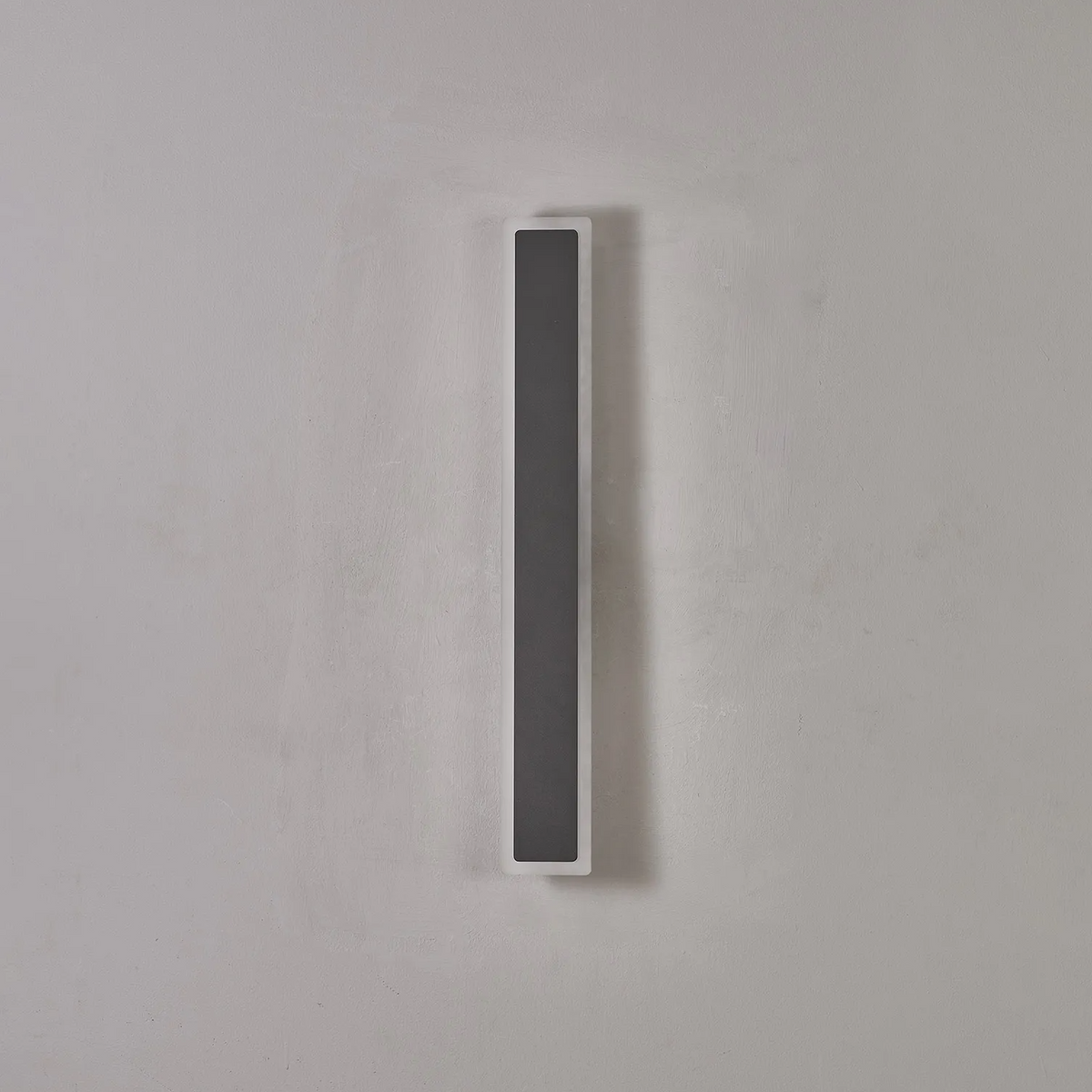 Kemberton 600 17w LED Linear Rectangle Exterior Wall Light in Dark Grey