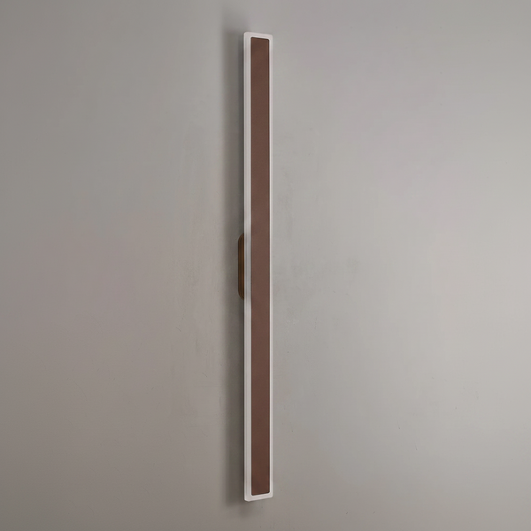 Kemberton 1200 28w LED Linear Rectangle Exterior Wall Light in Dark Brown