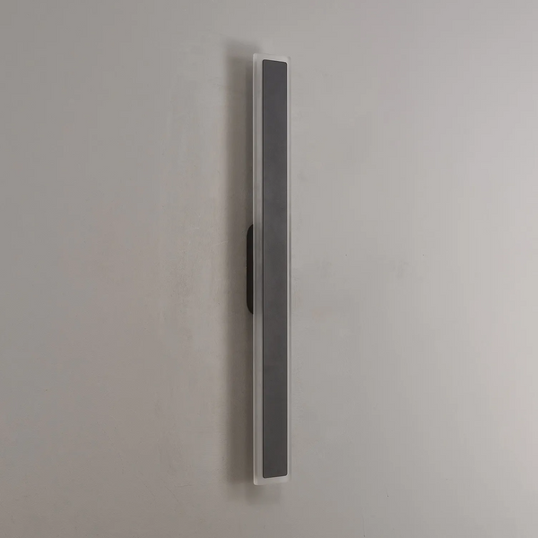 Kemberton 800 19w LED Linear Rectangle Exterior Wall Light in Dark Grey