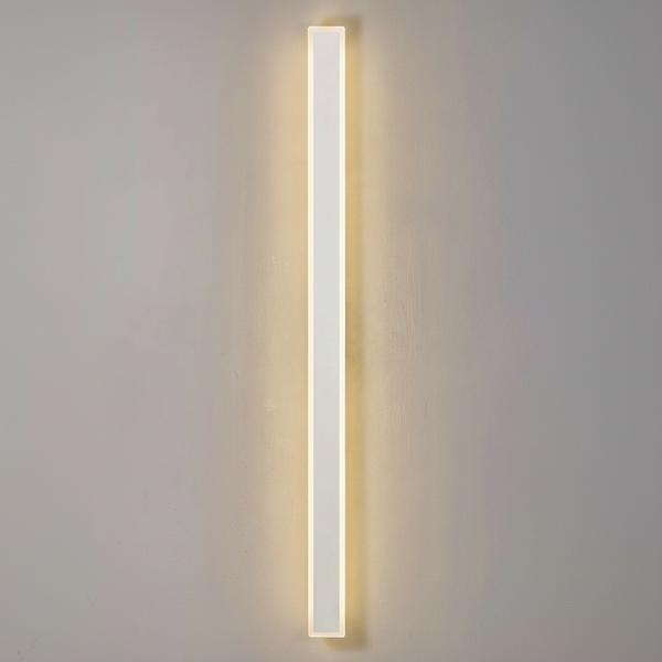Kemberton 1400 28w LED Linear Rectangle Exterior Wall Light in Sand White