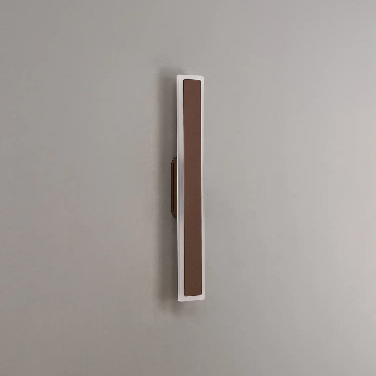 Kemberton 600 17w LED Linear Rectangle Exterior Wall in Dark Brown