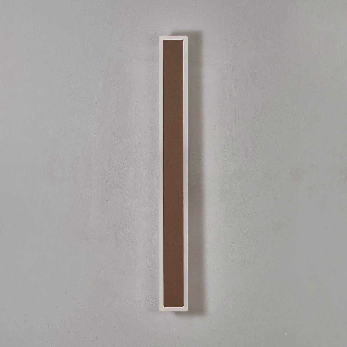 Kemberton 800 19w LED Linear Rectangle Exterior Wall Light in Dark Brown