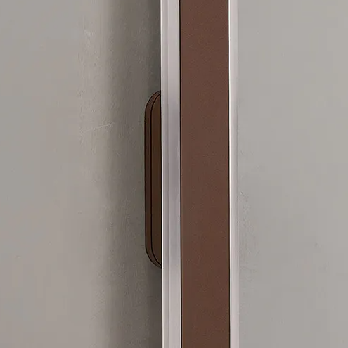 Kemberton 600 17w LED Linear Rectangle Exterior Wall in Dark Brown