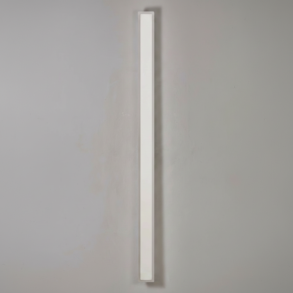 Kemberton 1400 28w LED Linear Rectangle Exterior Wall Light in Sand White