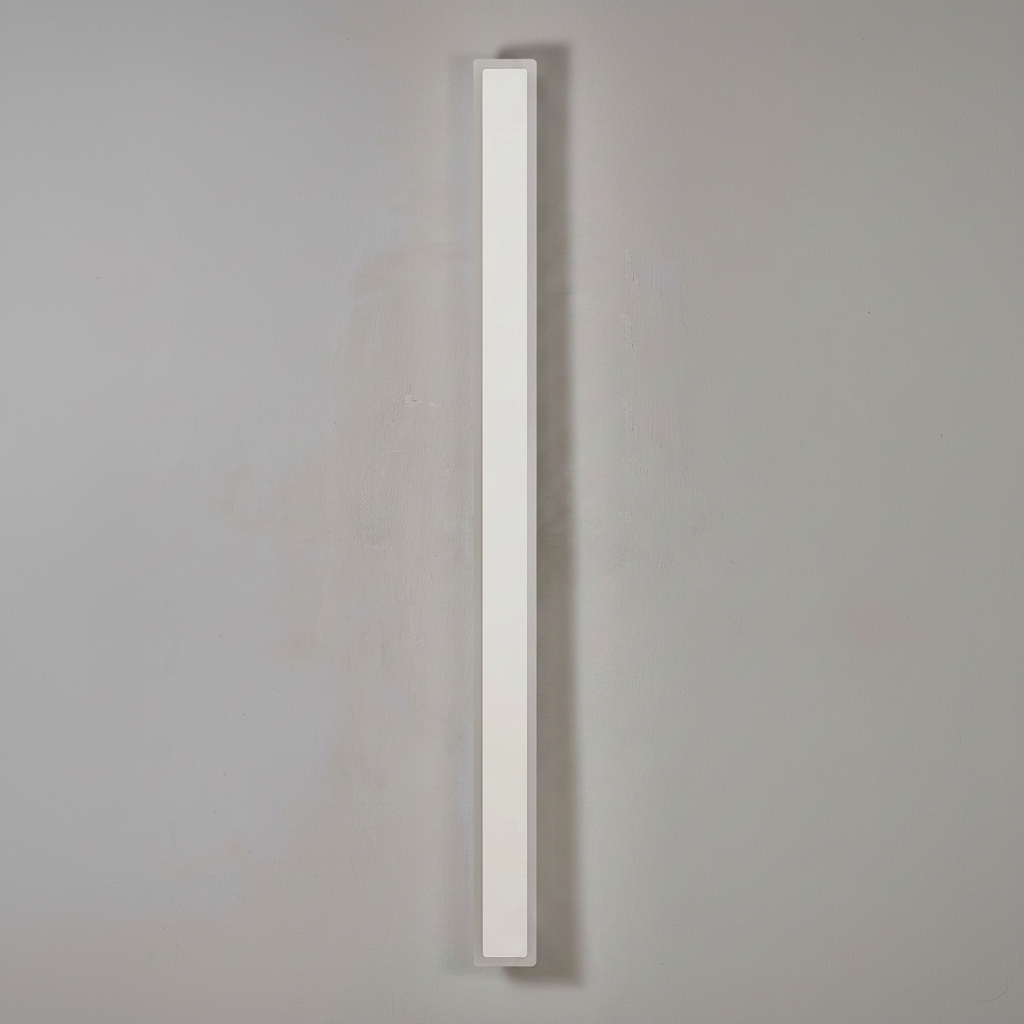 Kemberton 1200 28w LED Linear Rectangle Exterior Wall Light in Sand White