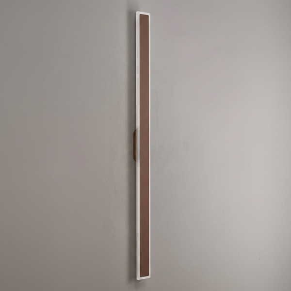 Kemberton 1400 28w LED Linear Rectangle Exterior Wall Light in Dark Brown