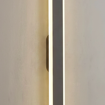 Kemberton 1200 28w LED Linear Rectangle Exterior Wall Light in Dark Grey