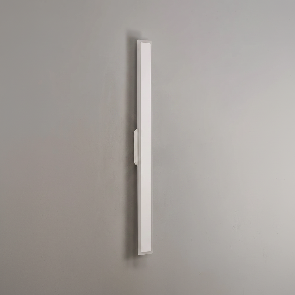 Kemberton 1000 22w LED Linear Rectangle Exterior Wall Light in Sand White