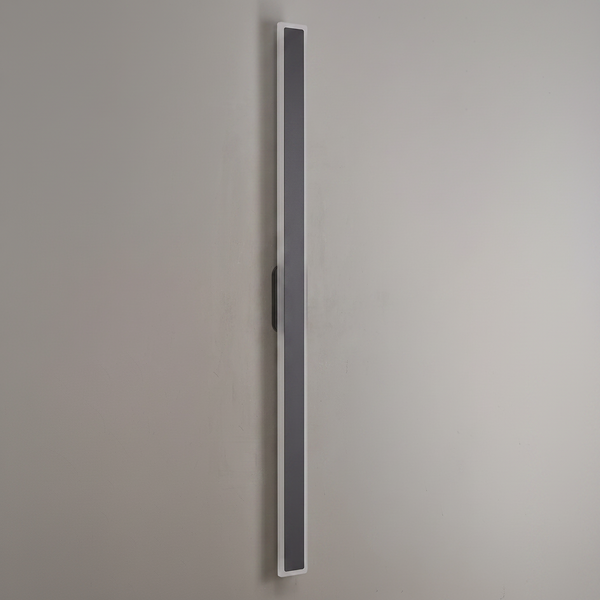 Kemberton 1400 28w LED Linear Rectangle Exterior Wall Light in Dark Grey