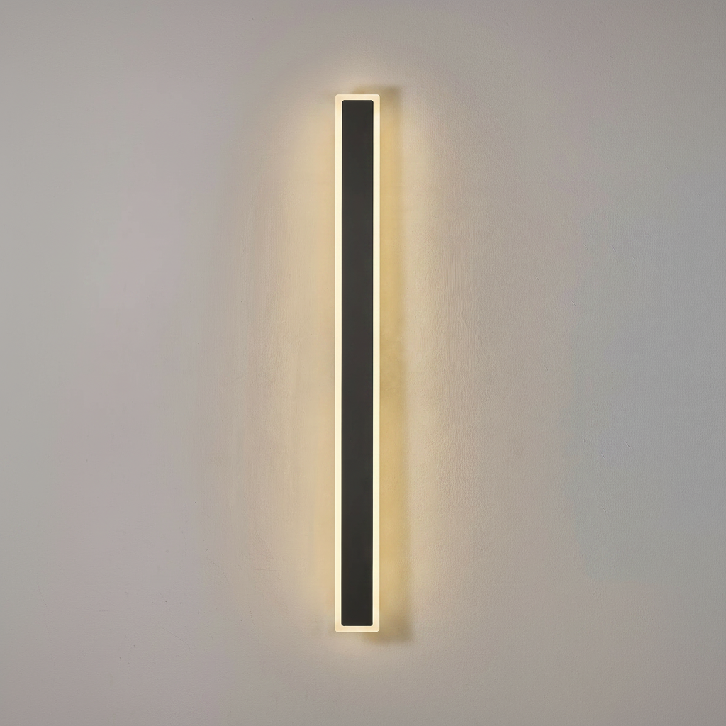 Kemberton 1000 22w LED Linear Rectangle Exterior Wall Light in Dark Grey