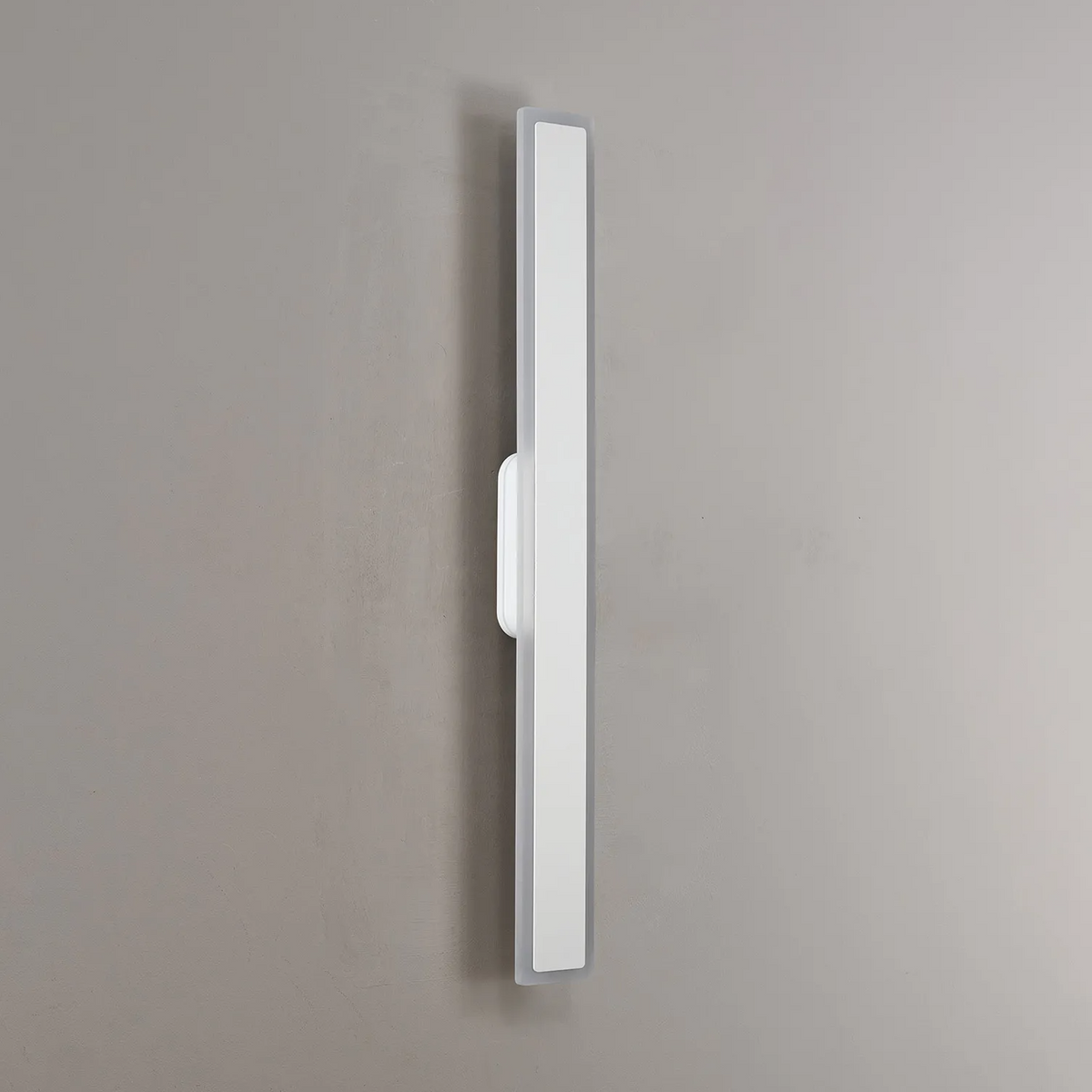 Kemberton 800 19w LED Linear Rectangle Exterior Wall Light in Sand White