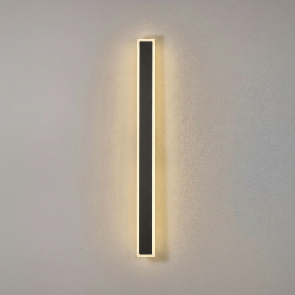 Kemberton 1000 22w LED Linear Rectangle Exterior Wall Light in Dark Grey