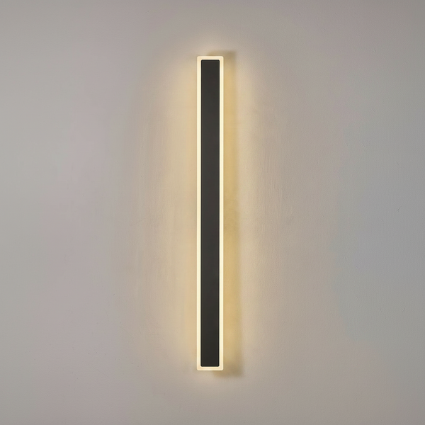 Kemberton 1000 22w LED Linear Rectangle Exterior Wall Light in Dark Grey