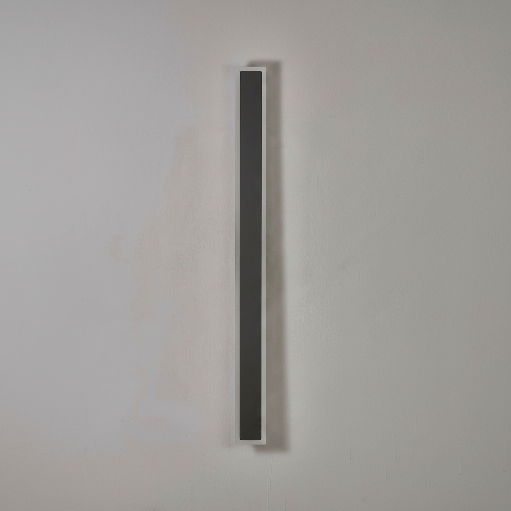 Kemberton 1000 22w LED Linear Rectangle Exterior Wall Light in Dark Grey