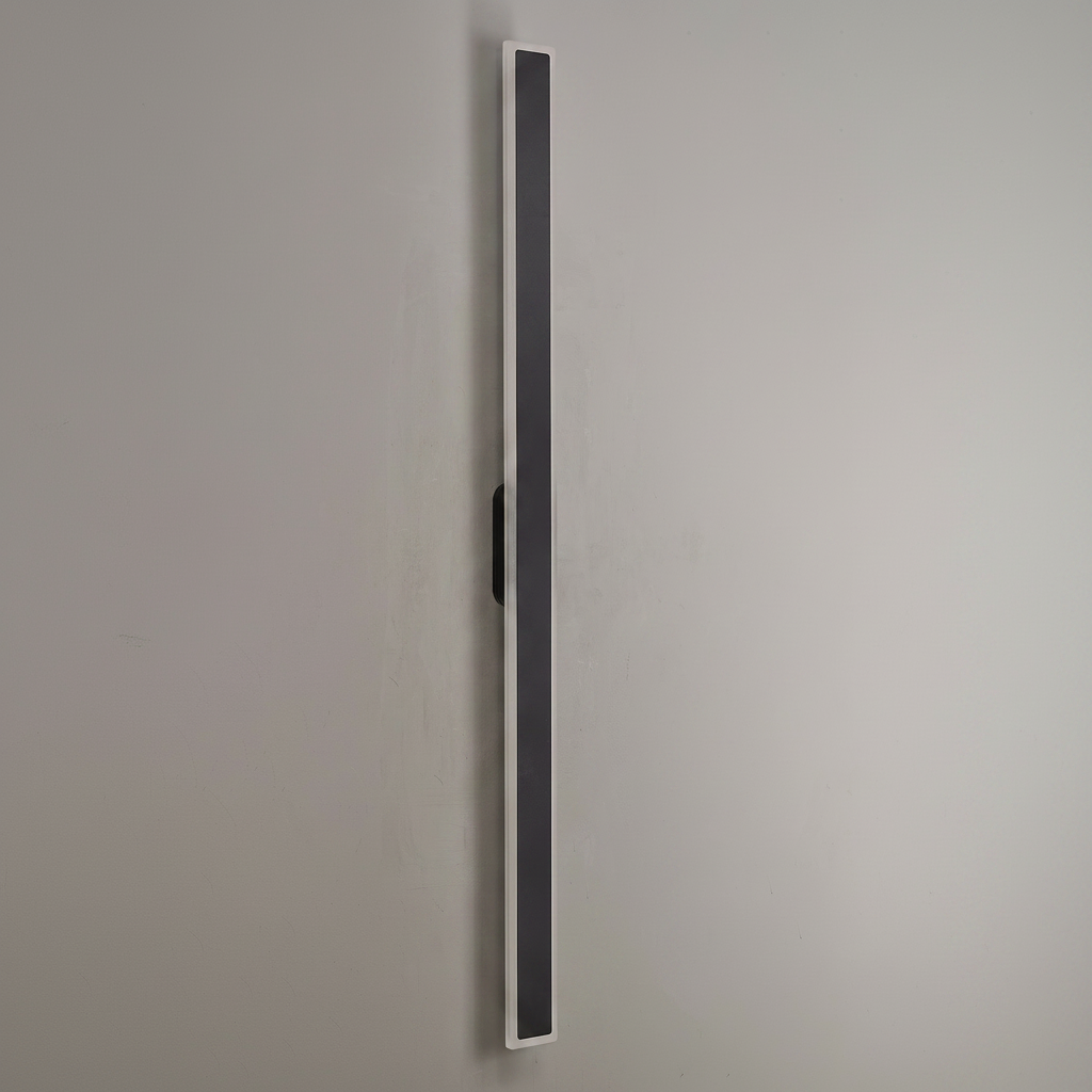 Kemberton 1400 28w LED Linear Rectangle Exterior Wall Light in Black