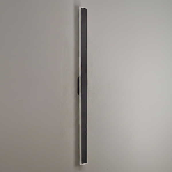 Kemberton 1400 28w LED Linear Rectangle Exterior Wall Light in Black