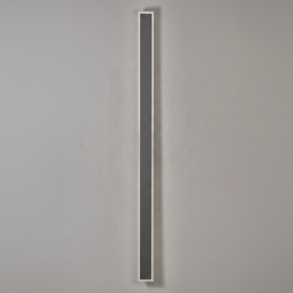 Kemberton 1400 28w LED Linear Rectangle Exterior Wall Light in Dark Grey