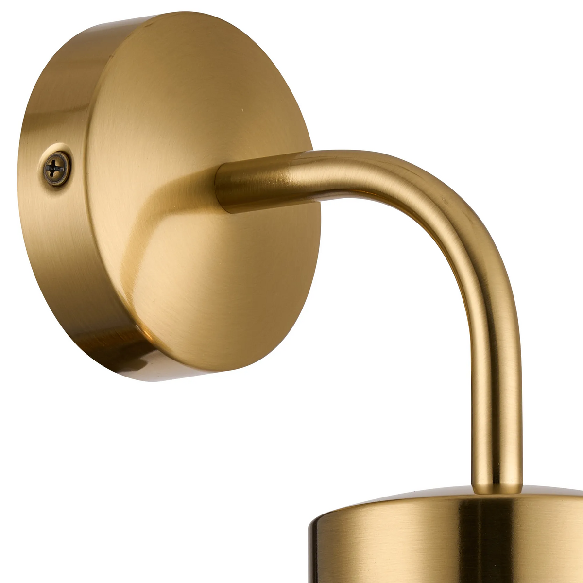 Murston IP44 Exterior Wall Light in Brass with Clear Glass