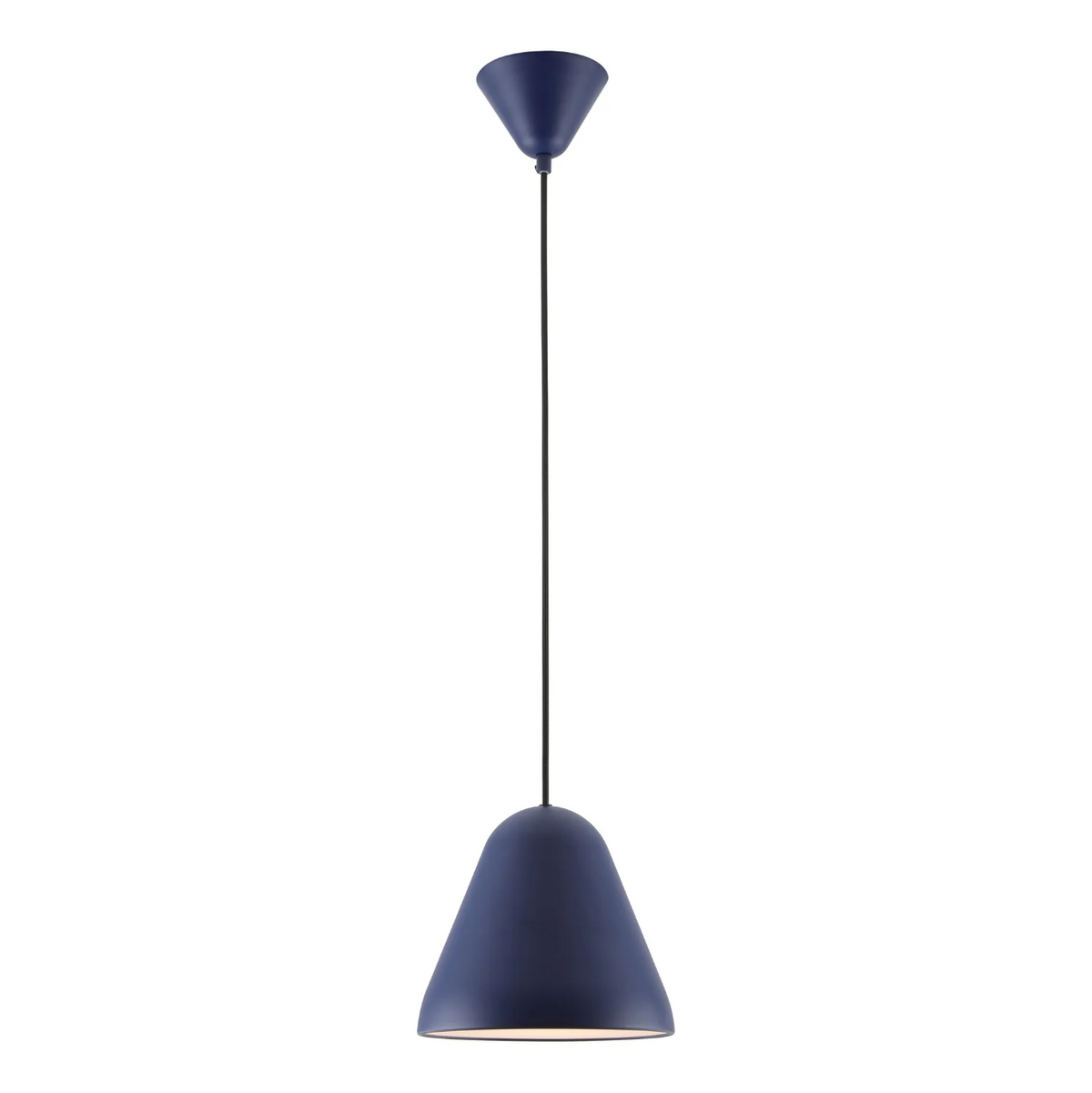 Tudeley 220mm Single Drop Pendant in Blue