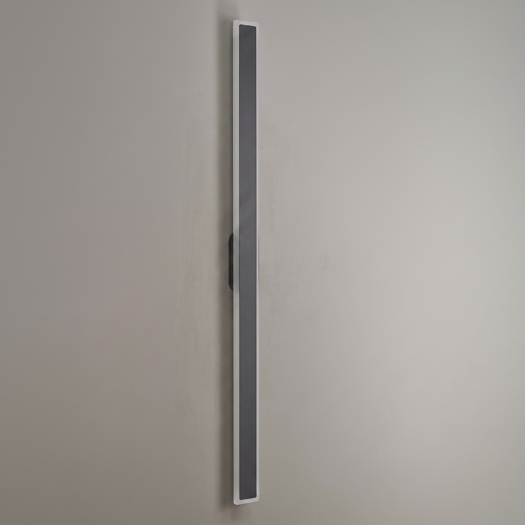 Kemberton 1400 28w LED Linear Rectangle Exterior Wall Light in Dark Grey