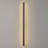 Kemberton 1400 28w LED Linear Rectangle Exterior Wall Light in Dark Grey