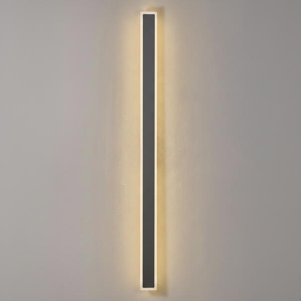 Kemberton 1400 28w LED Linear Rectangle Exterior Wall Light in Dark Grey