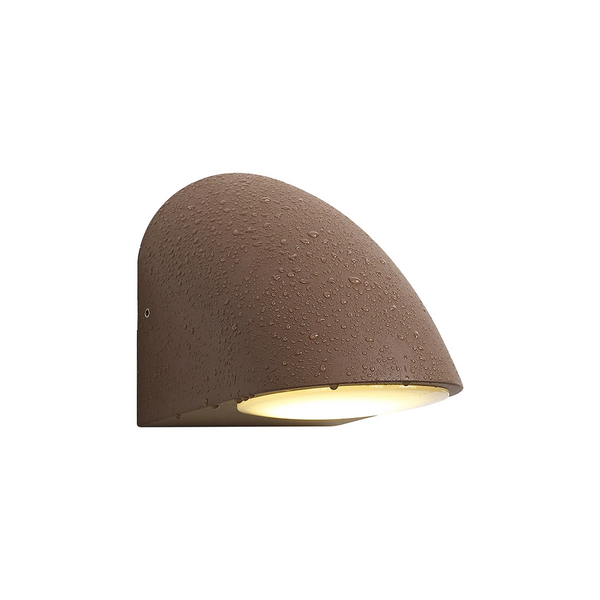 Kelso IP54 Exterior Wall Light in Dark Brown