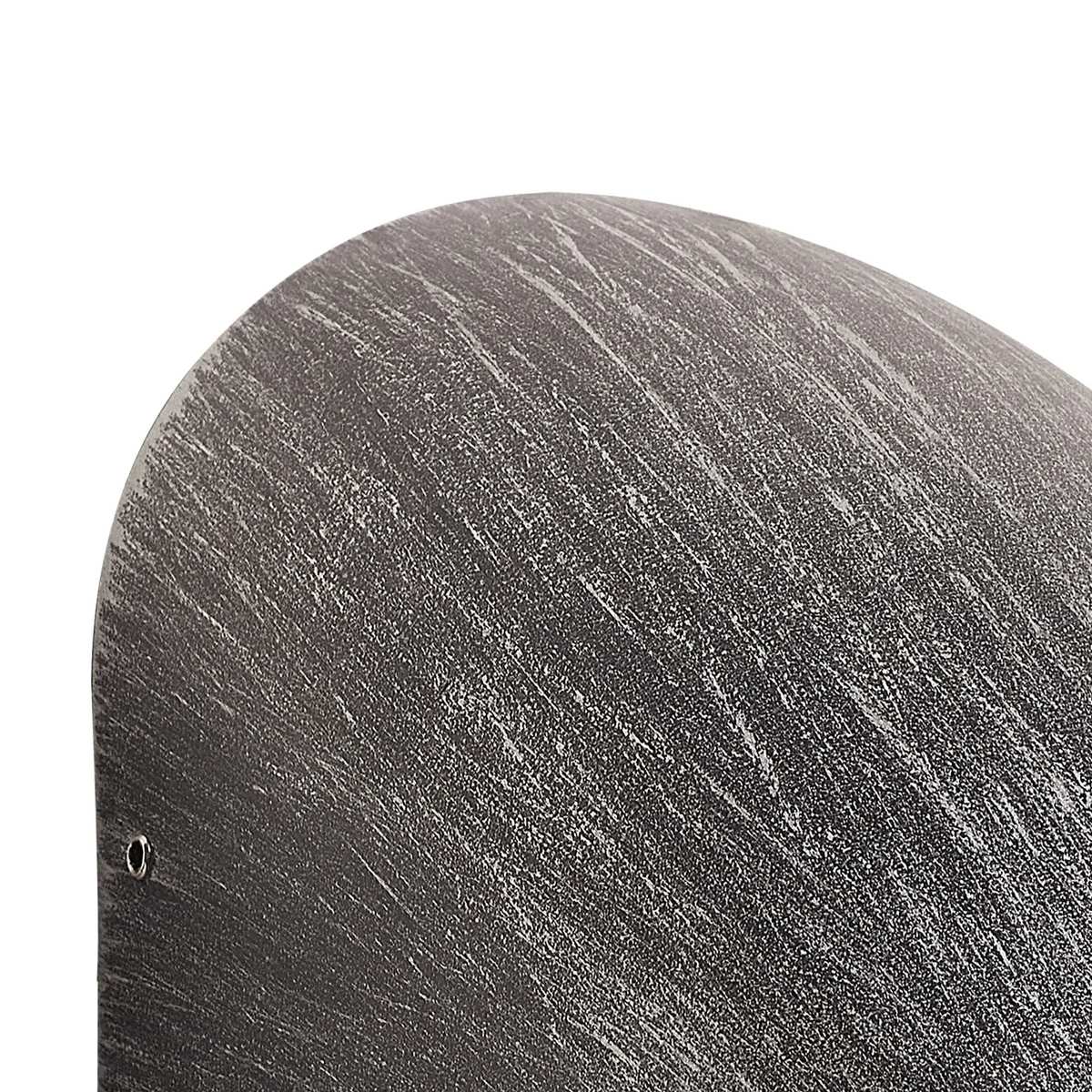 Kelso IP54 Exterior Wall Light in Black & Brushed Silver