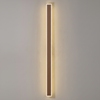 Kemberton 1400 28w LED Linear Rectangle Exterior Wall Light in Dark Brown