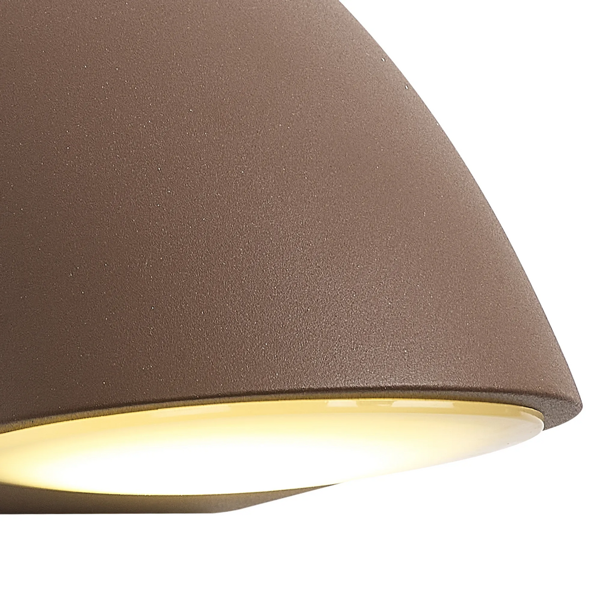 Kelso IP54 Exterior Wall Light in Dark Brown