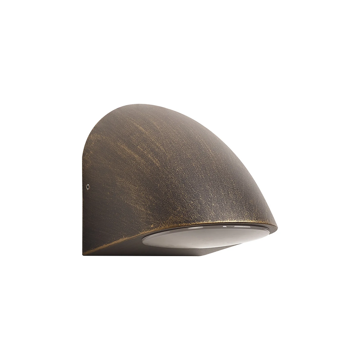 Kelso IP54 Exterior Wall Light in Black & Brushed Gold