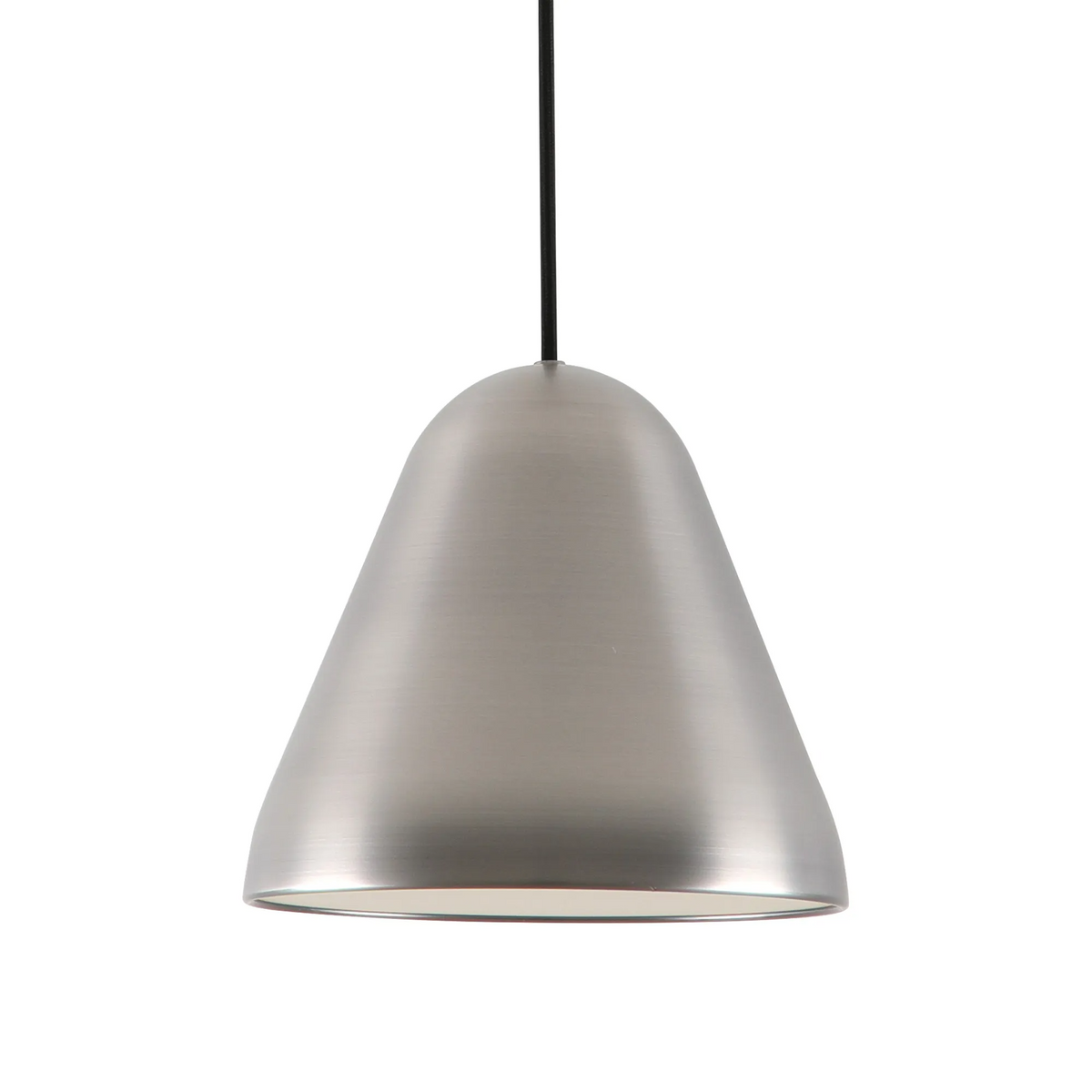 Tudeley 220mm Single Drop Pendant in Gunmetal