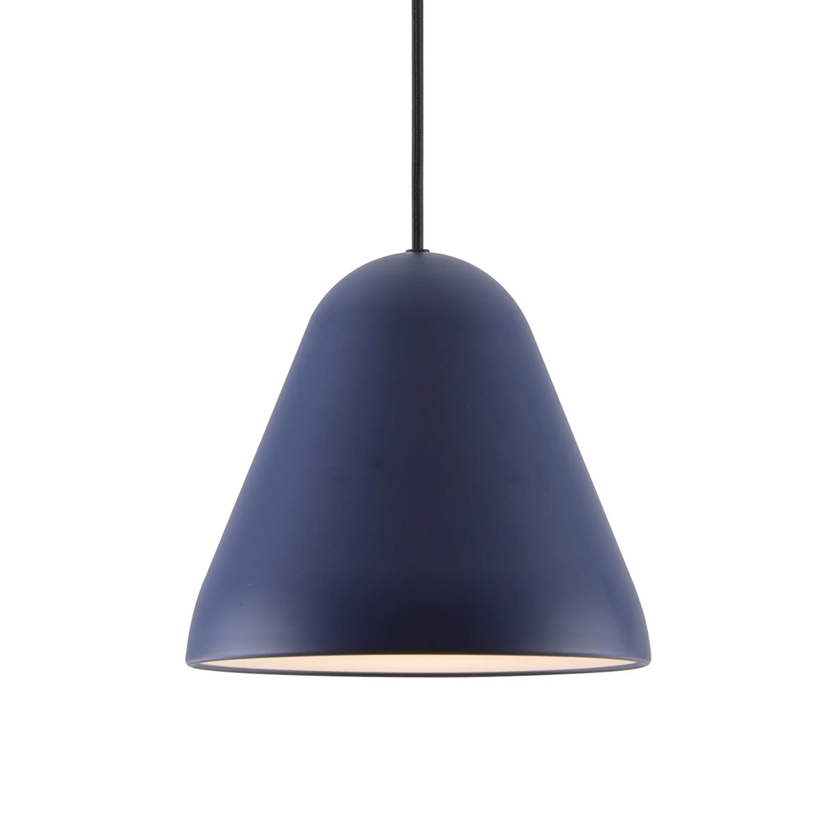 Tudeley 220mm Single Drop Pendant in Blue
