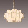 Glazeley 590mm Pendant with Faux Frosted Alabaster