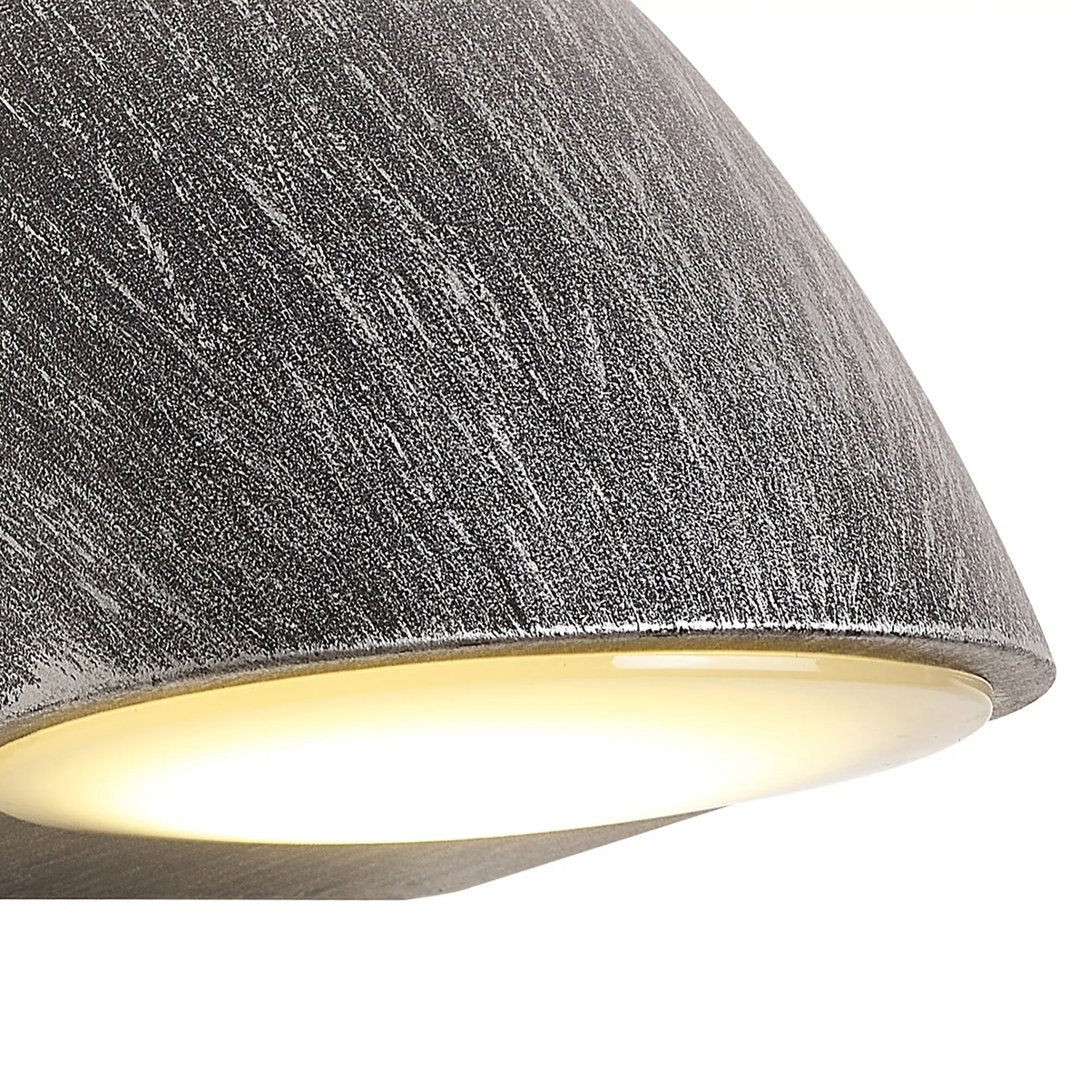 Kelso IP54 Exterior Wall Light in Black & Brushed Silver