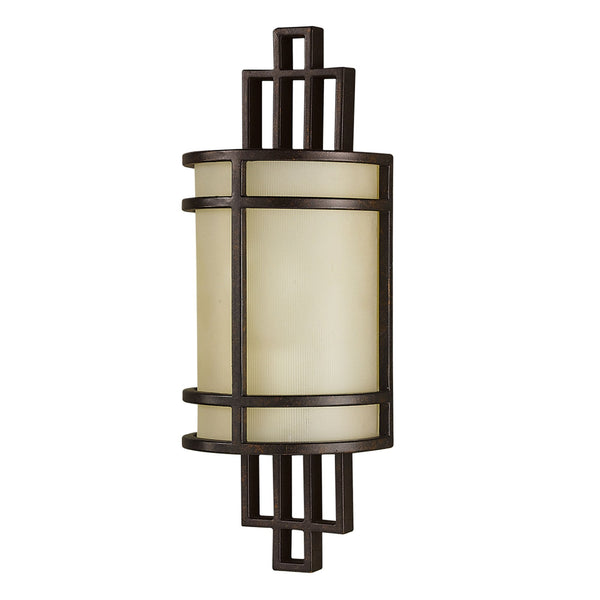 Fusion Single Wall Light in Grecian Bronze