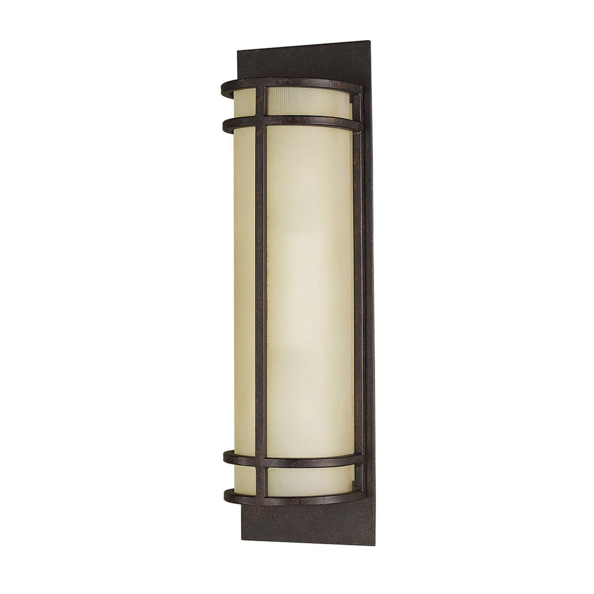 Fusion Tall Wall Light in Grecian Bronze