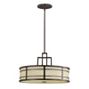 Fusion Pendant Light in Grecian Bronze