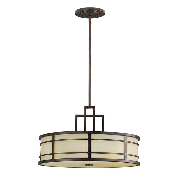 Fusion Pendant Light in Grecian Bronze