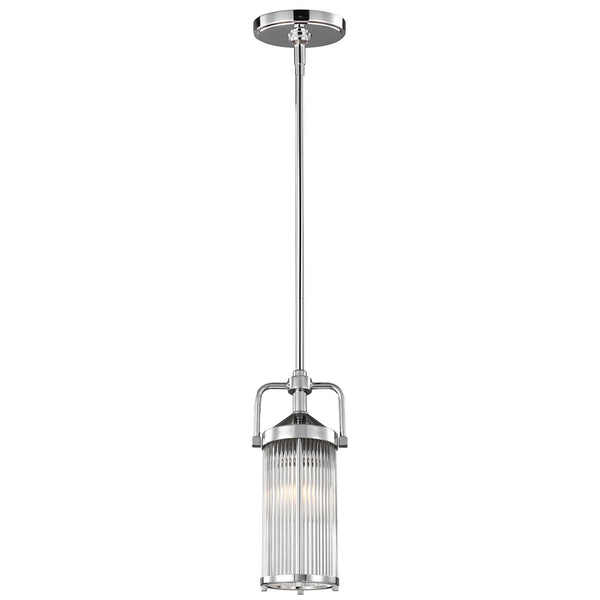 Paulson IP44 Mini Pendant in Polished Chrome