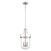 Penn Station Medium Pendant Light in Brushed Nickel