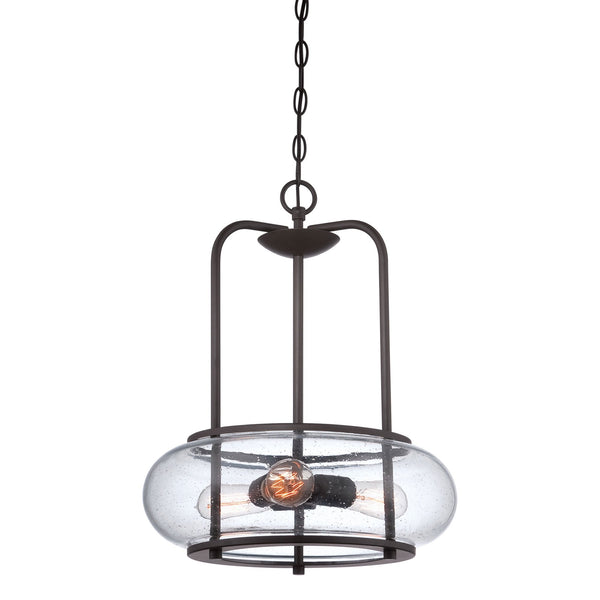Trilogy Three Light Pendant in Old Bronze