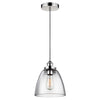 Baskin 1 Pendant in Polished Nickel