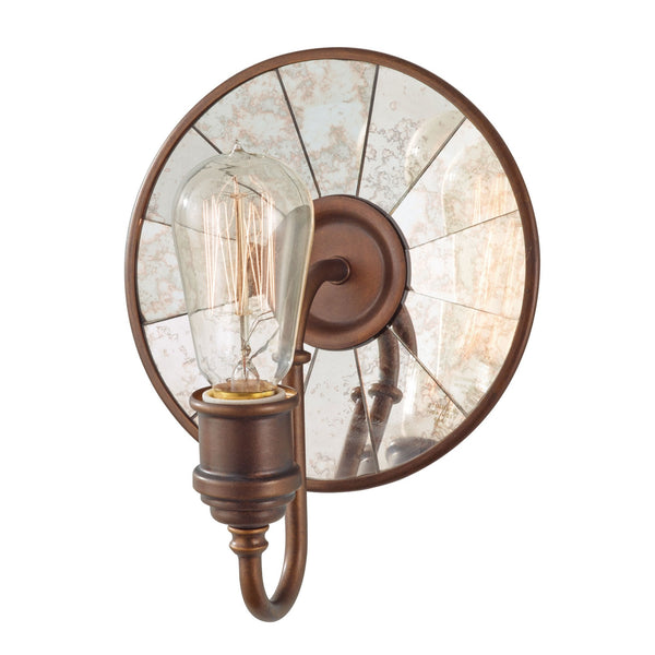 Urban Renewal Single Wall Light in Astral Bronze