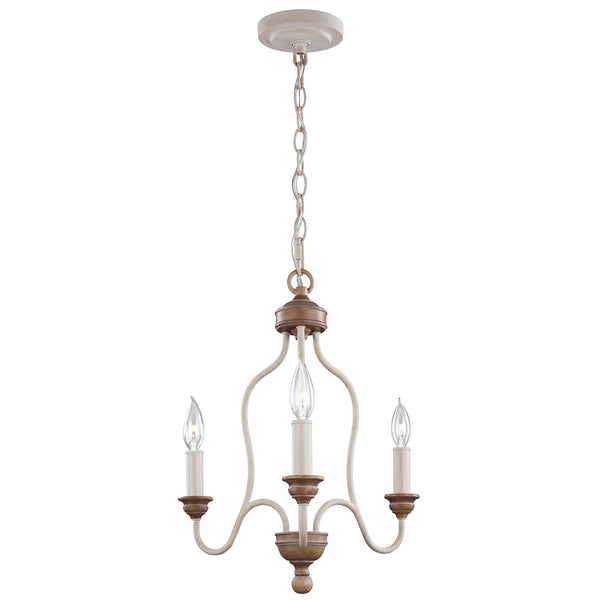 Hartsville Three Light Chandelier or Semi Flush Fitting