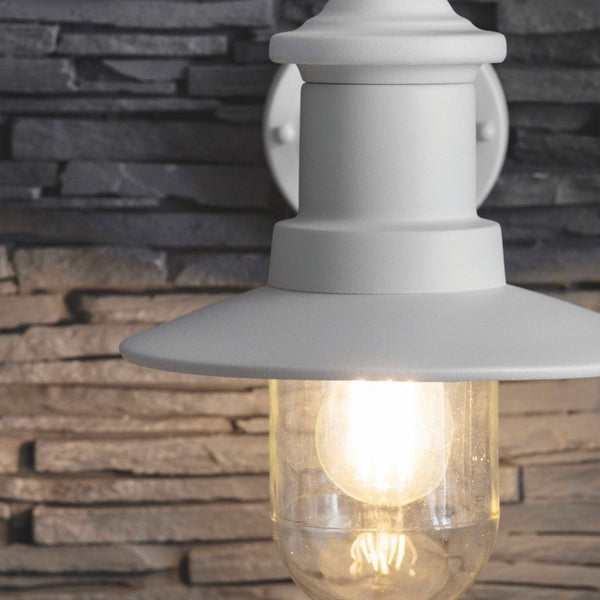 Ships Exterior Wall Light in Lily White