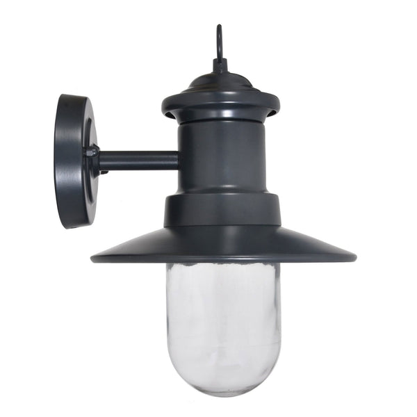 Ships Exterior Wall Light in Carbon