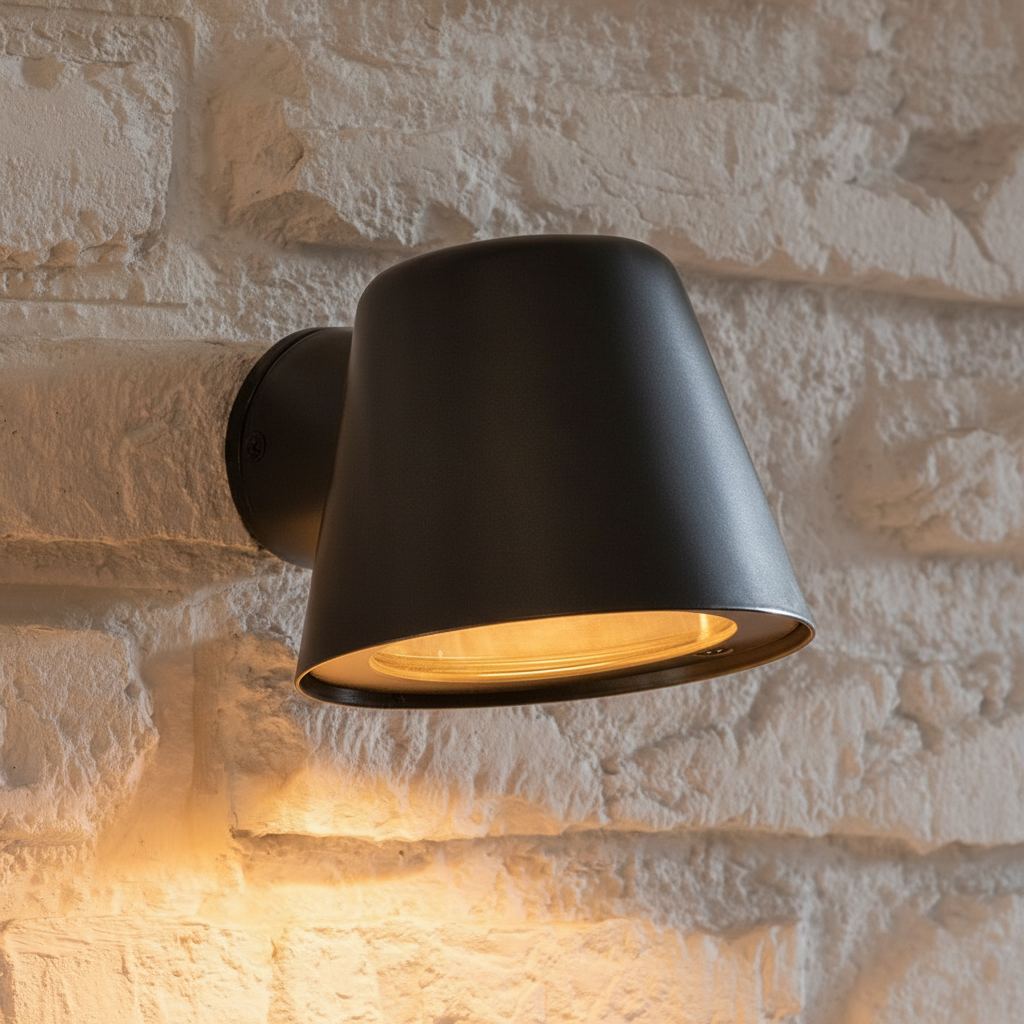 Regent Exterior Mast Light in Carbon