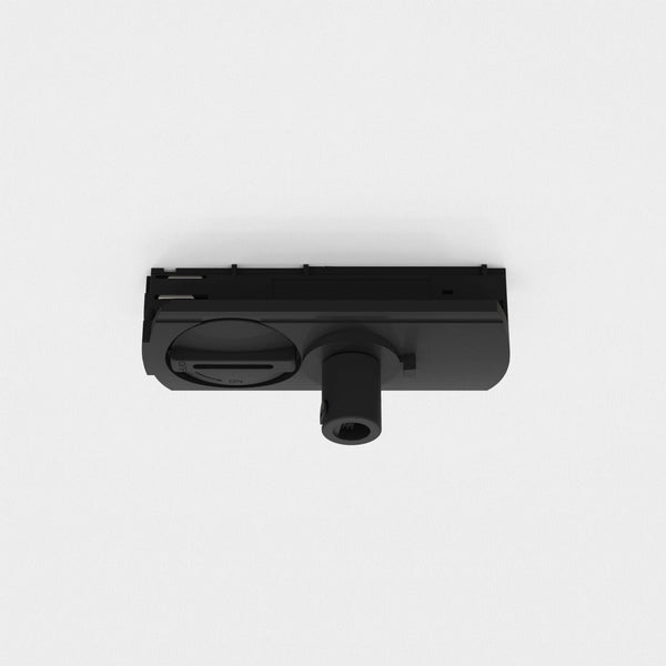 Track Pendant Connector In Matt Black